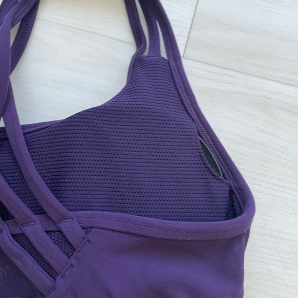 Athleta fully focused sports bra purple small - Picture 8 of 10